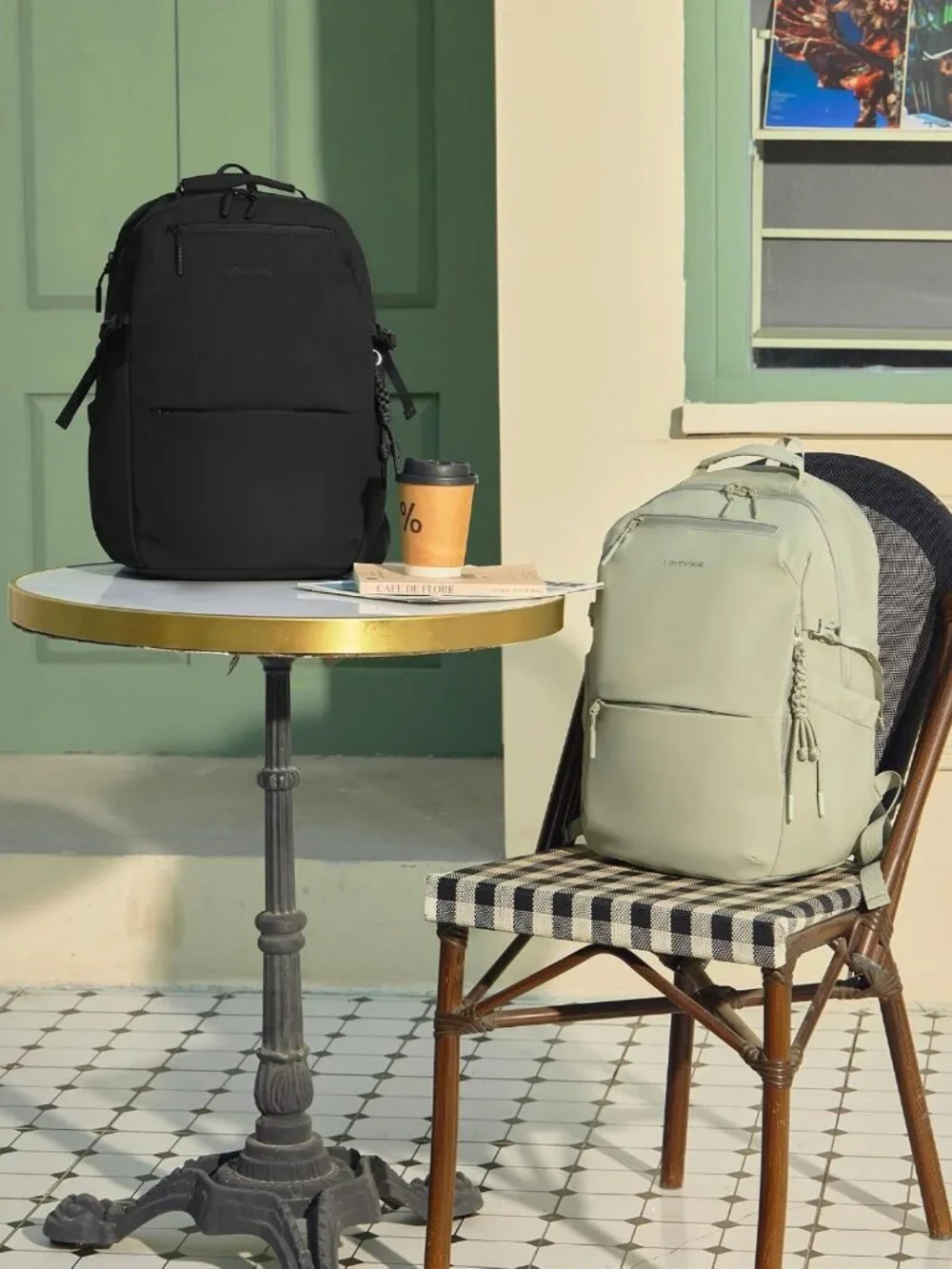 Stylish Women's Laptop Backpack with Tumbler Holder | Perfect Work & Travel Bag